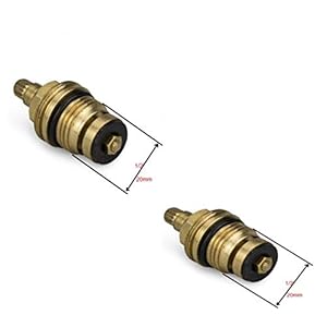 Universal Ventil Oberteile für Zweigriff-Armaturen und Ventile in 1/2