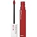 MAYBELLINE Super Stay Matte Ink Liquid Lipstick Makeup Long Lasting High Impact Color Up to 16H Wear Self-Starter Light Red and Hustler Red Brown