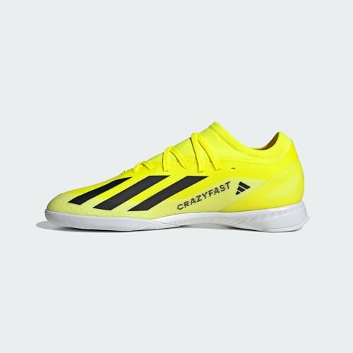 adidas Unisex-Adult X Crazyfast League Firm Indoor Sneaker3