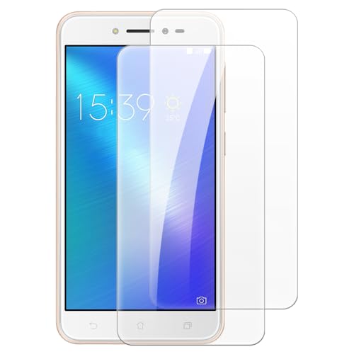 Shantime [2 pièces Protection Écran Verre Trempé Compatible avec Asus Zenfone 3 Go (5 pouces), HD Clair Anti-rayures Sans Bulles