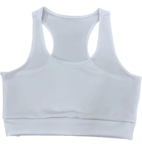 Kit 3 Tops Femininos sem Bojo para Academia, Fitness e Treino, Alta Sustentação (BR, Alfa, G, Regula