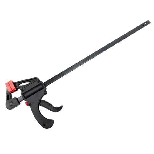 Dunnet Tools 18 / 60cm Rapid Bar Clamps For Woodwork Easy To Use Quick Release Clamps Quick Grip Heavy Duty Ratchet Clamp Woodworking Tools Carpentry Clamp One Handed Operation