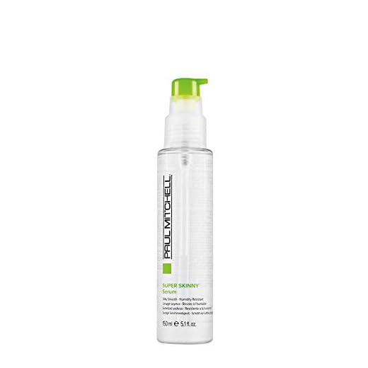 Paul Mitchell Super Skinny Serum, Speeds Up Drying Time, Humidity Resistant, For Frizzy Hair, 5.1 fl. oz.