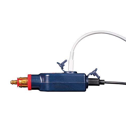 OptiMate TecMate USB O-115,3300 mA witterungsbeständiges DUAL USB-Ladegerät mit Zwei Ausgängen, mit Motorrad-Stecker (passend für BWM Triumph, Ducati Multistrada,...)