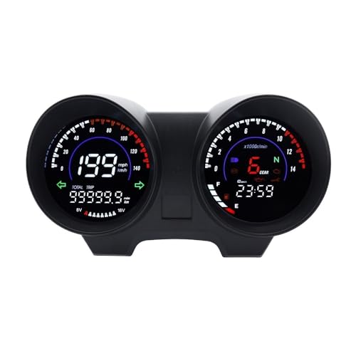 KNVBGG Speedometer Odometer Meter 2023 Digital Dashboard Electronics Motorcycle RPM Meter Speedometer for Titan 150 CG150 Fan150 2010 2012
