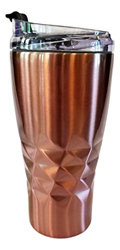 Primula Triple Layer 20 oz Hot or Cold Thermal Drink Tumbler (Pastel Coral)