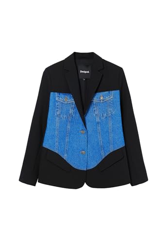 Desigual Women's Hybrid Trucker Blazer2