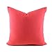 Toll2452 Korallenkissenbezüge dekorativer Kissenbezug Korallenkissen Premier Prints Solid Coral