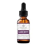 Vitality Extracts Lash Envy 30ml - Eyelash Enhancing Serum, Essential Oil Blend, Castor Oil, Thicker & Fuller Looking Lashes, Fatty Acids