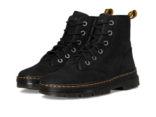 Dr. Martens Womens Charlee Chukka Boot Black Milled Nubuck 10 US Women