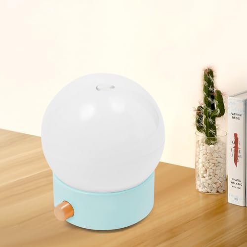 Difusor aromático eléctrico para aceite esencial azul redondo miniatura 2