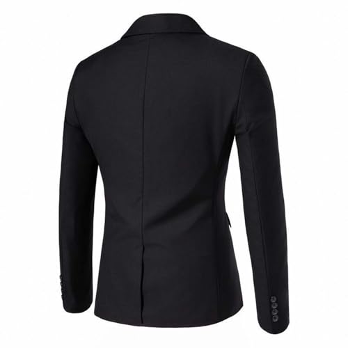Men's Single Breasted Blazer Business Casual Notch Lapel Suit Jacket Slim Fit Button Sport Coat Work Office Blazers2