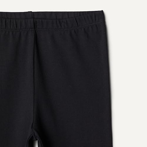 Image of Amazon Essentials Girls' Cotton Stretch Leggings, Multipacks