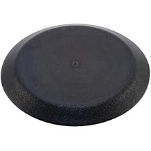 1-1/2" 1.50 inch Flush Mount Black Plastic Body and Sheet Metal Hole Plug Qty 1