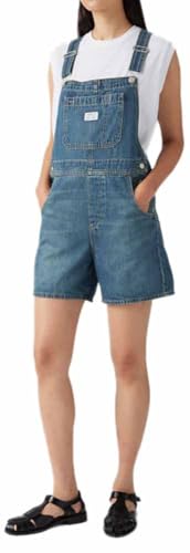 Peto Levi's Utility Shortall de mujer, comodidad y estilo casual Truth Slip en pack de 1