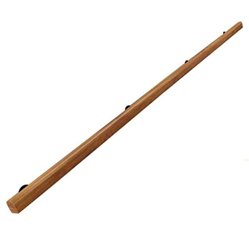 Rampe d'escalier en bois massif de pin 50 cm kit complet