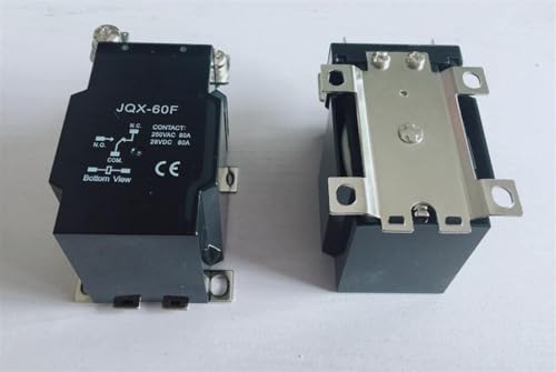 Relais électromagnétique JQX-60F-A 1Z 80A AC110V commutateur de puissance pour automatisme