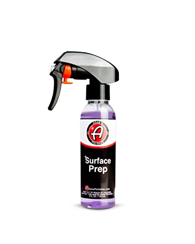 Adams Polishes Surface Prep (4oz) - A Surface Cleanser Spray for Auto Paint Prep to Apply Any Ceramic Coating Car Wax or Spray Sealant | Use After Clay Bar Car Wash & Orbital Polisher Treatment