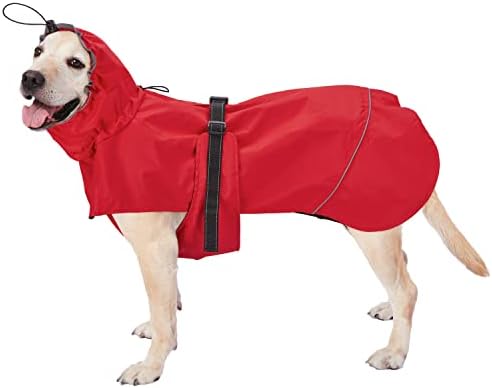 Amazon.com : Waterproof Dog Raincoat 
