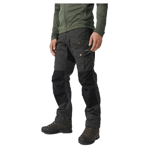 Fjallraven Vidda PRO Trousers M Long, Pantaloni Sportivi Uomo, Dark Grey, 44