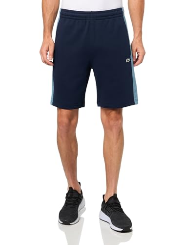 Image of Lacoste Men's Cotton Fleece Colorblock Shorts