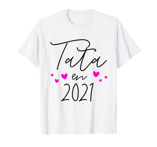 Annuncio Gravidanza Idea Regali Tata in Corso 2021 Bambino Tati Maglietta