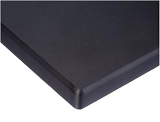 Metaltex 73291538 – Tagliere in polietilene, 29 x 20 x 1,5 cm, Nero