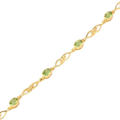 Image of Silvershake Birthstone Gemstones White Gold Plated or Yellow Gold Plated 925 Sterling Silver Scroll /Filigree Celtic Knot Weave 7.25 to 8.75 Inch with Adjustable Extension Bracelet Jewelry for Women