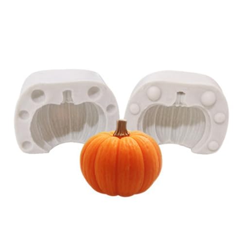 Molde de Halloween – Molde de silicona 3D Diseño antiadherente | Herramienta de pastelería Reutilizable, Molde de Vela, Molde para Pastel Espuma, Molde de Resina para Proyectos de Postres y Decoración