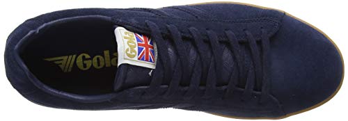 Image of Gola Equipe Suede - Sneakers for Men - Contrasting Wingflash - Heel Return - Durable Cupsole - Low Silhouette