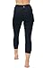 90 Degree By Reflex – Women’s High Waist Athletic Leggings with Smartphone Pocket - Black - Medium