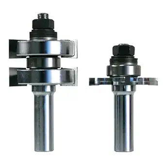 Freud Adjustable Tongue & Groove Router Bit Set with 1-3/4