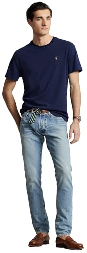 Image of POLO RALPH LAUREN Men's Jersey Cotton Crew Neck T-Shirt