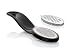 Microplane XL Pro 2-in-1 Foot File/Buffer System for DIY Pedicures - Callus Remover - Black