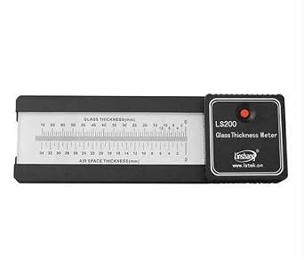 Glass Thickness Gauge Single Double Triple Pane Thickness Single Side Measurement Portable Laser