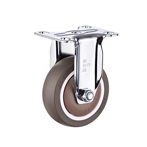 Roulettes pivotantes double roue verrouillable usage intensif 3 pouces