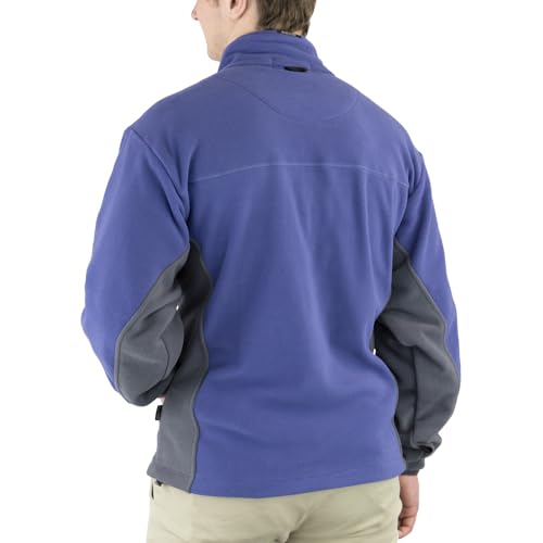 River's End Mens Microfleece Jacket Casual Outerwear Athletic - Blue - Size XL2