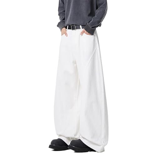 Men's Summer Jeans American Straight Loose Long Pants