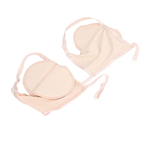 Almofada de suor para axilas reutilizável, confortável, para axilas, antiodor, protetor de suor para