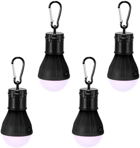 4 Pack Camping Light Bulb –...
