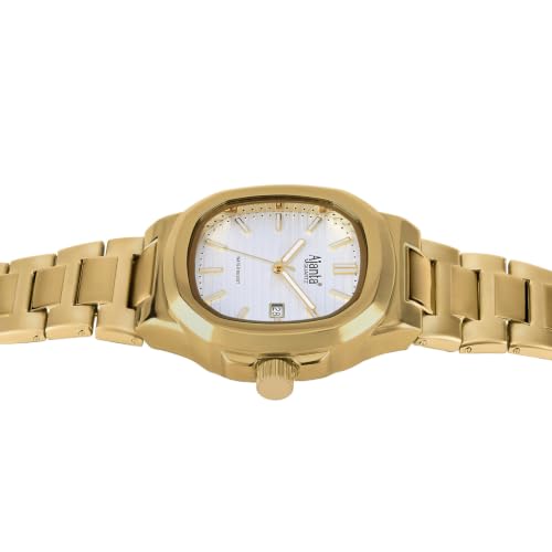 Image of Ajanta Quartz Astera Dial Stainless Steel Date Display Watch for Men