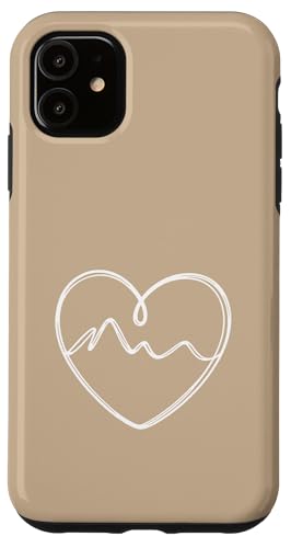 Mountain Heart �~�j�}���X�g �n�C�L���O ���C���A�[�g �X�}�z�P�[�X iPhone 11 �p