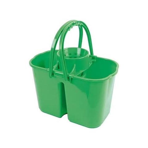 8+6 ltr double bucket and wringer (GREEN) WQD5GR Cover