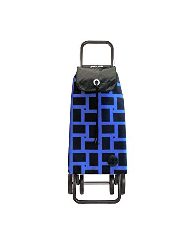 Rolser Carro I-MAX Geometrik 4 Ruedas - Azul