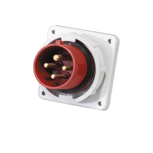 IP67 ���o�[�X�v���O�h���Y�ƍq��v���O����у\�P�b�g�R�l�N�^�h�b�L���O 3 �R�A 4 �� 5 16A/32A �n�C�G���h�\�P�b�g(Panel Plug4P 16A)