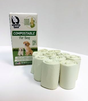 Image of Hippo Sak Compostable Pet Bags, Green