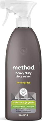 method Heavy Duty Degreaser, Lemongrass Scent...