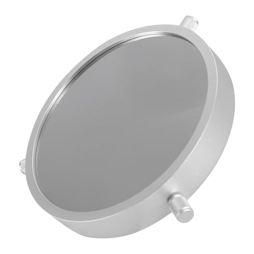 Filtro solar telescópico – Película solar de luz blanca para observación del sol y visualización | Tapa de lente protectora para reflectores y telescopios refractor – bloquea los rayos UV e IR para un