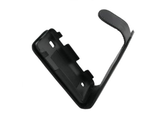 MDA Etui Vertical Noir Simili Cuir Blackberry Curve 9380