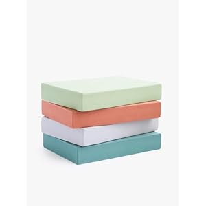 Yogamatters Yoga Block | EVA Foam | Lightweight, High Density and Non-Toxic | Block Brick | Soundproof Audio Speaker Stands